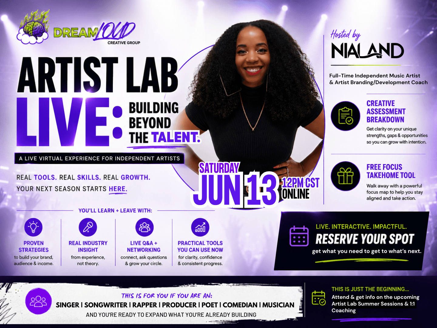 Artist Lab Live