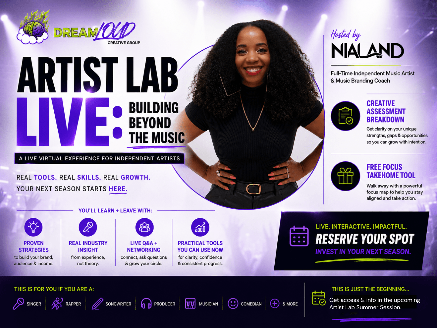 Artist Lab Live